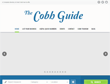 Tablet Screenshot of cobhguide.com